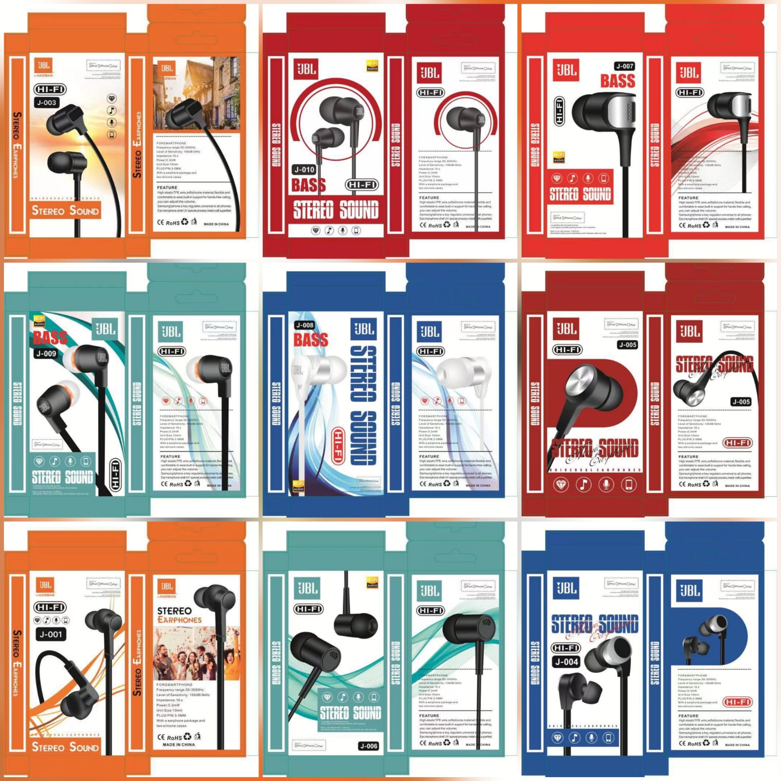 HEADSET JBL ZB SERIES J-001